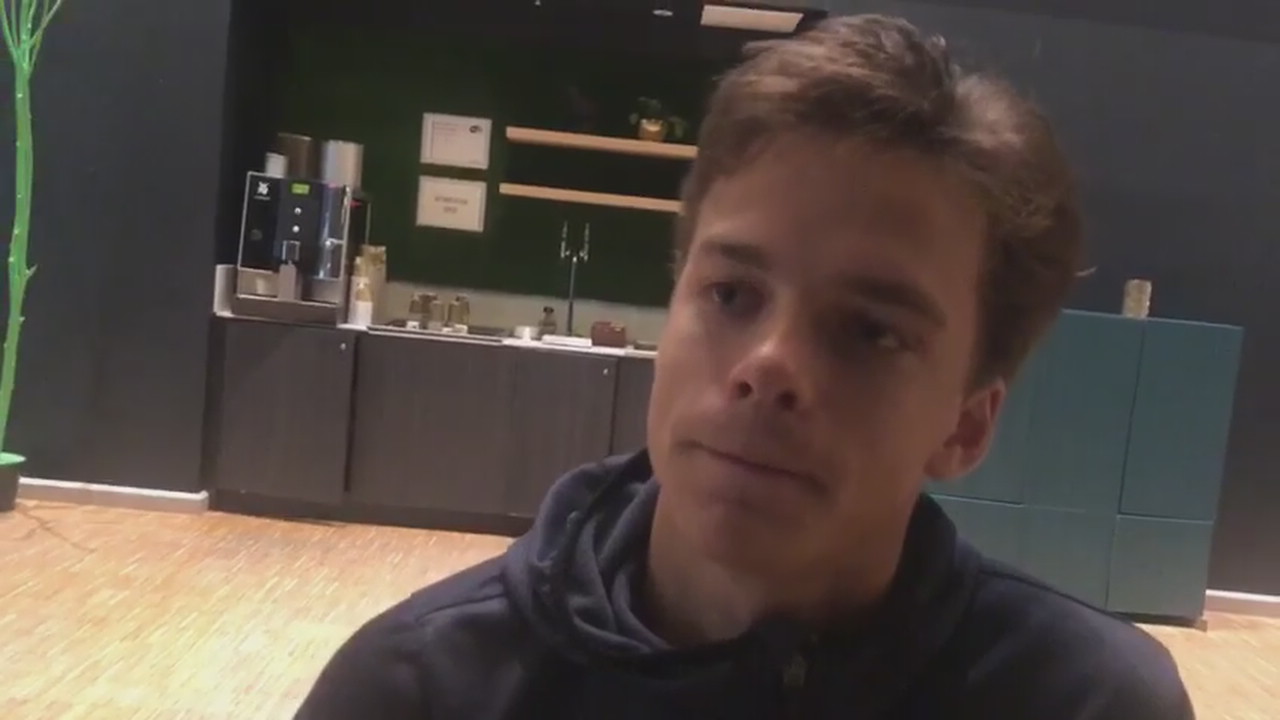 Felix Horn Myhre etter kampen på Lerkendal